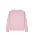 The Sweatshirts product is a plain light pink crewneck sweatshirt with long sleeves, displayed flat on a white background.