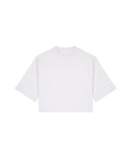 The T-Shirts product is a plain white, short-sleeve, crew neck T-shirt with a simple boxy design and no visible logos or patterns, laid flat against a white background.