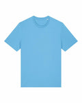 A Stanley/Stella SX701 short-sleeve T-shirt in a plain light blue color displayed on a white background.
