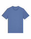 SX701 by Stanley/Stella, a plain blue T-shirt, showcased on a white background.