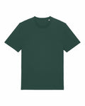 A simple and casual plain dark green t-shirt from Stanley/Stella's SX701 collection, featuring a round neckline and displayed on a white background, with no visible logos or designs.