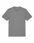 A plain gray T-shirt from Stanley/Stella's SX701 line, displayed on a white background, featuring a classic crew neck and short sleeves.