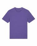 Product SX701 by Stanley/Stella features a plain purple short-sleeve T-shirt with a round neckline, showcased against a white background.