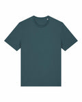 The SX701 by Stanley/Stella is a dark green T-shirt showcased against a white background. It features a round neckline and short sleeves, offering a simple and classic design.