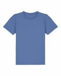The SX702 by Stanley/Stella is showcased against a white background. This plain blue T-shirt features short sleeves and a round neckline, offering a simple, classic style.