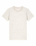 The Stanley/Stella SX702 is a T-shirt featuring a plain light gray color, short sleeves, and a round neckline. It is displayed on a white background and crafted from fabric with a subtle speckled texture.