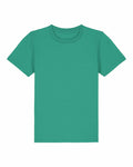 The Stanley/Stella SX702 is a plain green T-shirt that features short sleeves and a round neckline, displayed on a white background.