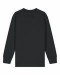 A plain dark green SX704 sweatshirt with long sleeves and a round neckline by Stanley/Stella.