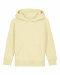 Product: SX706 by Stanley/Stella – A simple, classic light beige hoodie featuring long sleeves, a front pocket, a hood, and ribbed cuffs and hem. Displayed against a white background.