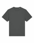 SX714 by Stanley/Stella: Dark gray short-sleeve t-shirt displayed on a white background.
