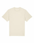 The Stanley/Stella SX714 is a plain, short-sleeved T-shirt in light beige featuring a simple round neckline, showcased against a white background.