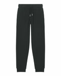 Stanley/Stella's SX716 sweatpants in dark green feature an elastic waistband and a drawstring.