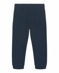 Stanley/Stella presents the SX767, plain black sweatpants featuring an elastic waistband and ankle cuffs, displayed on a white background.