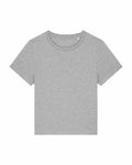 SX768 by Stanley/Stella, a plain grey short-sleeve T-shirt on a white background.