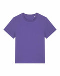 A plain purple t-shirt from Stanley/Stella, model SX768, displayed on a white background. The shirt features short sleeves and a round neckline.