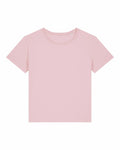 The SX781 by Stanley/Stella is a simple, light pink t-shirt featuring short sleeves and a round neckline, displayed flat against a white background.