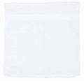 A close-up image showcases the TC001 washcloth by Towel City against a plain background, highlighting its soft, fluffy appearance and subtle texture.
