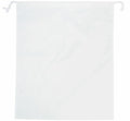 The Towel City TC063 is a plain white laundry bag featuring a drawstring closure at the top.