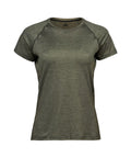 TJ073 Olive Melange Front