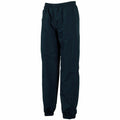Tombo TL047 track pants, featuring a dark color with an elastic waistband and cuffs, displayed on a white background.