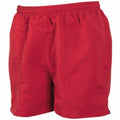 Tombo's TL080 features red shorts with an elastic waistband, set against a plain white background.
