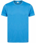 Product TL545, a Tombo blue T-shirt, is displayed against a white background.