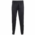TL580 athletic pants by Tombo featuring an elastic waistband and tapered legs in black.
