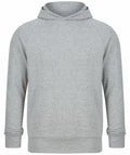 The Tombo TL710 is a gray hoodie featuring long sleeves and a front pocket, showcased on a plain background.
