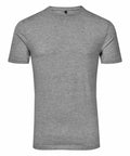 A Tri-Dri TR001 t-shirt in gray displayed against a white background.