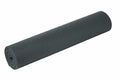 A rolled-up Tri-Dri TR096 yoga mat in black on a white background.