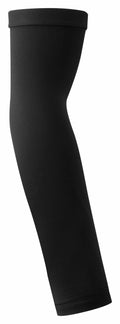 A black compression arm sleeve from Tri-Dri, designed for support and performance enhancement, known as the TR098.