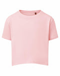 The TR19B by Tri-Dri, a plain pink short-sleeve t-shirt displayed on a white background.