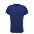 A plain blue T-shirt from the Tri-Dri brand, model TR501, is displayed against a white background. The shirt features short sleeves and has a simple round neckline.