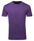 A short-sleeved, crew neck T-shirt from Tri-Dri, model TR503, in plain purple displayed against a white background.