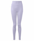 Tri-Dri TR512 gray high-waisted leggings showcased against a white background.