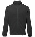A simple black zip-up jacket with a high collar and two front pockets from 2786, identified as Product TS014.