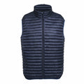 The TS019 by 2786 is a black, quilted puffer vest featuring a zip closure and sleeveless design, displayed flat against a white background.