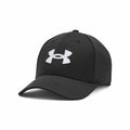 Black UA046 baseball cap featuring a white Under Armour logo on the front.