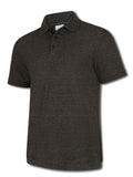 A Uneek UC124 adult unisex olympic polo shirt in Charcoal