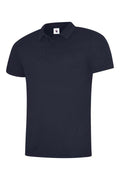 A Uneek UC125 mens ultra cool polo shirt in Navy