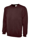 A Uneek UC202 childrens unisex classic sweatshirt in Brown