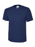 A Uneek UC301 adult unisex classic t-shirt in French Navy