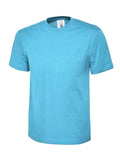 A Uneek UC306 childrens unisex classic t-shirt in Sky