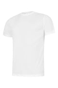 A Uneek UC315 mens ultra cool t-shirt in White