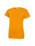 A Uneek UC318 ladies classic t-shirt in Orange
