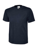 A Uneek UC320 adult unisex olympic t-shirt in Navy