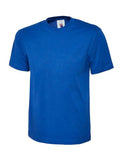 A Uneek UC320 adult unisex olympic t-shirt in Royal