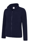A Uneek UC608 ladies classic full-zip fleece jacket in Navy