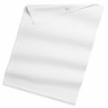 The WM710, a neatly folded white kitchen towel from Westford Mill, is displayed against a plain white background. Featuring a small loop for hanging, its smooth and clean fabric suggests it is new or freshly laundered.