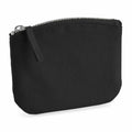 The Westford Mill WM825, a compact black zippered pouch, stands against a white background.